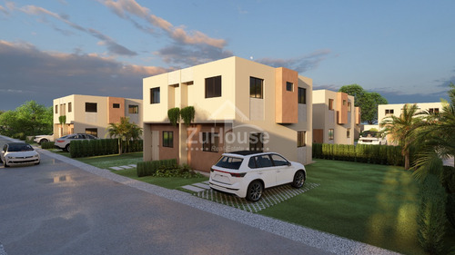 Townhouses En Venta En Planos En Playa Macao Punta Cana Wpc20