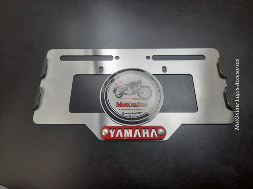 Portaplaca Yamaha 3d R15, Fz, Mt, Bws, Nmax