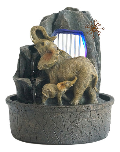 Fuente De Agua Cascada Zen Relax Feng Shui- Elegi La Tuya Color 176