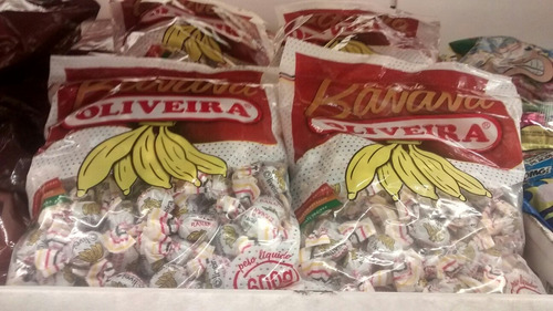 Bala De Banana 600g - Oliveira Kit C/3