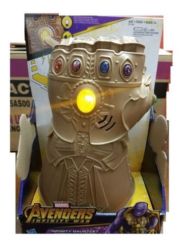 Guantelete Del Infinito De Avengers Hasbro Luz Y Sonido Ofer