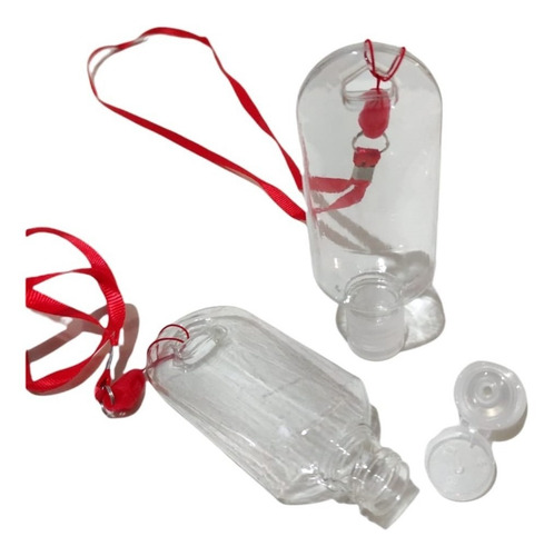 10 Envase Vacío Rellenable 60 Ml Con Tapa Flip Top