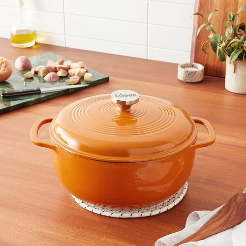 Horno Lodge De Hierro Fundido, Sin Pfoa Ni Ptfe, 5.6 L Ai
