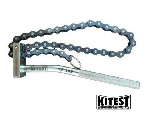 Imagem 4 de 4 de Chave Para Sacar Filtro De Óleo Com Corrente Kf-189 Kitest
