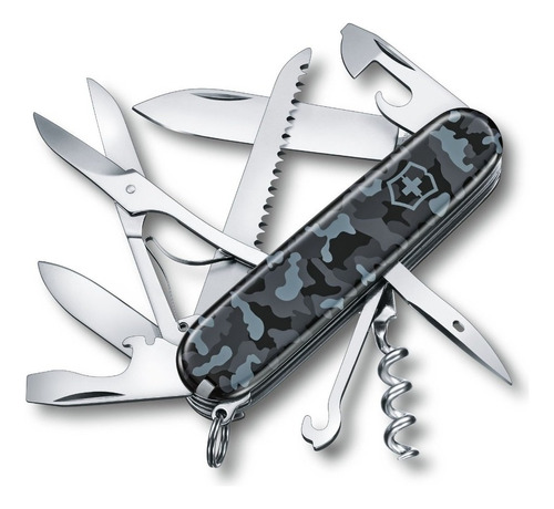 Navaja Victorinox Huntsman Camuflada 1.3713.94 Color Marina Camuflada