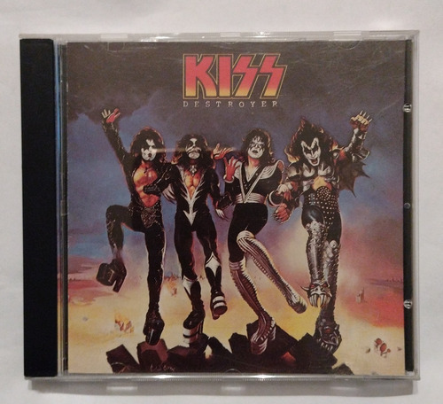 Kiss Destroyer Cd Prim Ed Usa Impecable Plateado