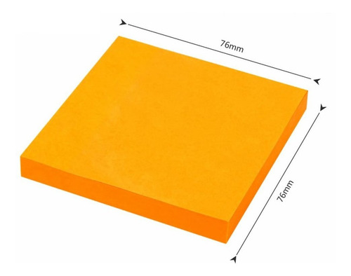 Deli 9085 - Papel Para Notas (100 Hojas, 76 X 76 Mm), Color