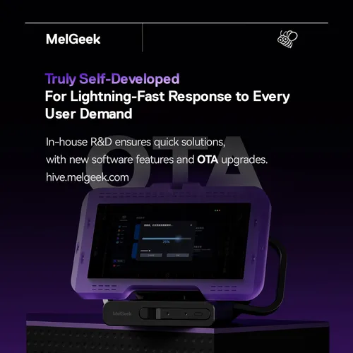 Teclado Mecanico Melgeek Made68 Pro Violeta