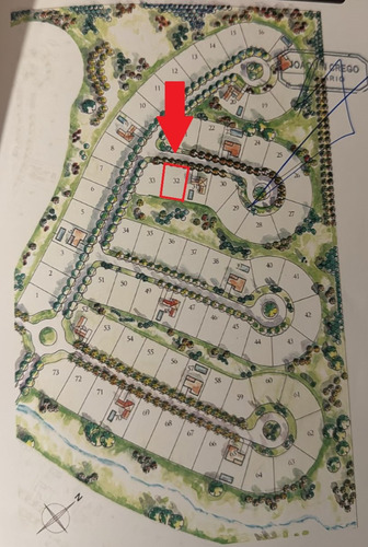 En Venta. Lote De 603m En Barrio Privado Casonas Del Haras, Sector Lomada.