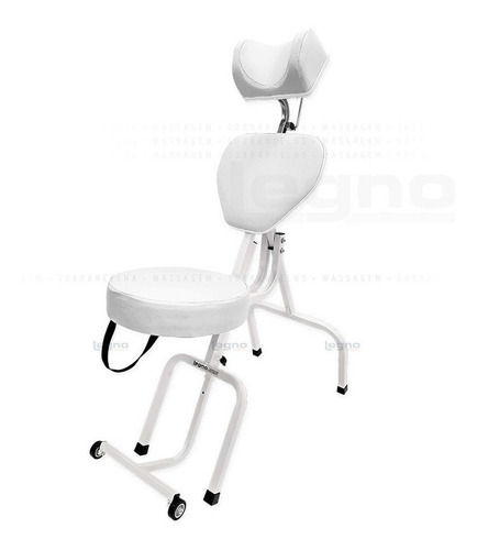 Imagem 1 de 6 de Cadeira Design De Sobrancelha E Maquiagem Portátil Com Rodas