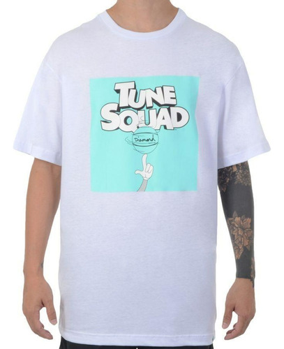 Camiseta Diamond Tune Squad Diamond Ball Branca