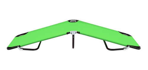 Camastro Plegable Acero Verde