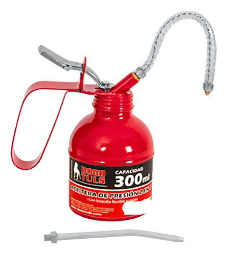 6 Aceiteras De Presión 2 En 1 Cap 300ml