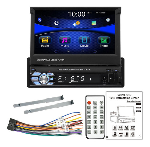 Controlador Para Radio De Coche Bluetooth Auto Retráctil
