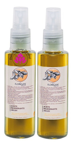 Aceite De Argan Regenerante Multiaplicacion Florigan® 2pzs