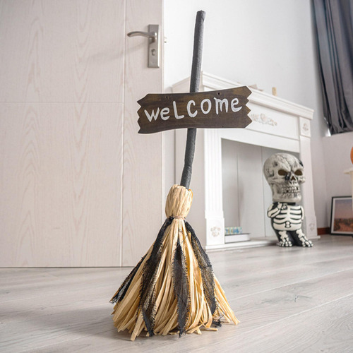 Accesorios De Escoba De Para Halloween, Suministros De