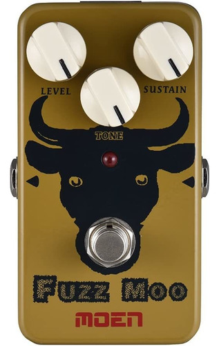 Moen Am-fz Fuzz Moo Fuzz Pedal De Efecto De Guitarra True B.