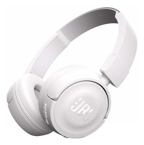 Fone de ouvido on-ear gamer sem fio JBL Bluetooth T450BT JBLT450BT branco