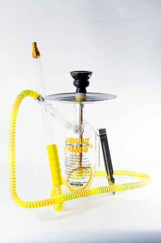 Shisha Pipa De Agua Narguila Econargui Absolut Mango