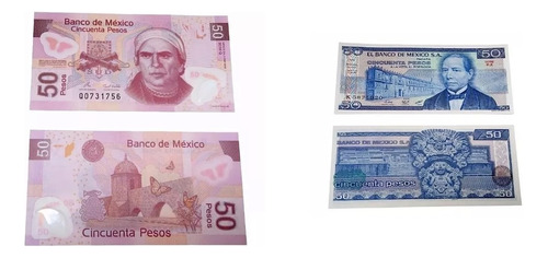 Billete 50 Pesos Morelos Polímero Sin Circular + Obsequios!!
