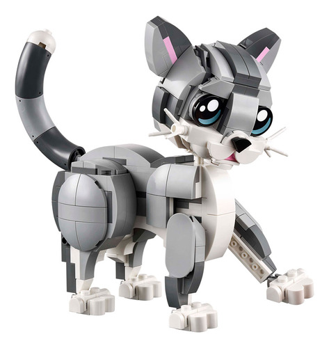 Lego Creator Gato Juguetón 3 En 1 - 31163 - 407pzs / Diverti