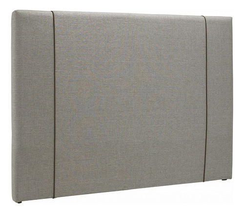 Respaldo 2 Plazas 1.40mts -tela Gris Claro-he6008/140/d2390 Color Gris Claro