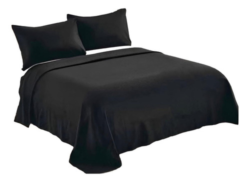 Sábanas Polar 2 Plazas Invierno + 2 Fundas De Almohadas