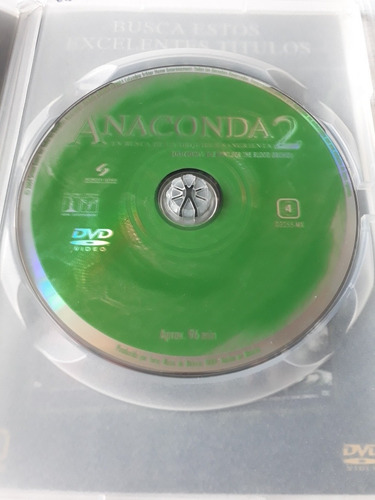 Dvd Anaconda 2 En Busca De La Orquidea Sangrienta (Usado)