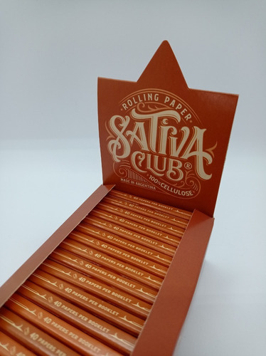 Sedas Celulosa Sativa Club Sabor Chicle - Papel Para Armar