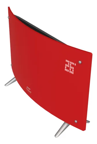 Calefactor Vitroconvector Curvo Peabody Pe-vqd20r Rojo Cts