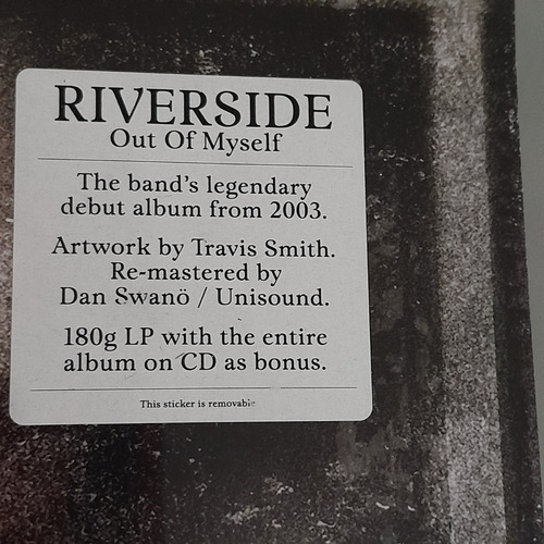 Riverside - Out Of Myself Lp+cd