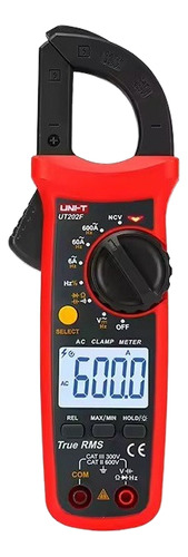 Uni-t Ut202f - Tester De Pinza Digital (ac/dc 600v, Rms)