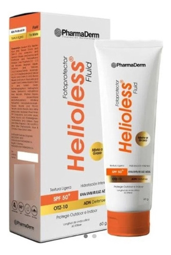 Helioless Fluid Spf50+ X60ml | Pharmad - g