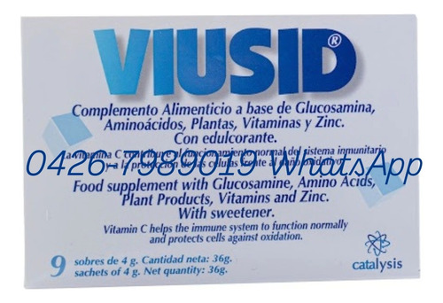 Viusid Por Sobres. Sistema Inmunoligico Multivitamico