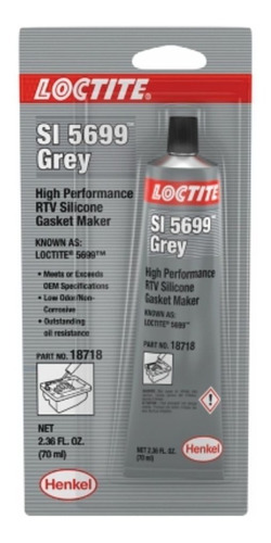 Silicona Grey Alta Temperatura Loctite 70ml