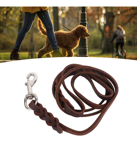 S Cuerda De Tracción De Cuero Para Perros Para Entrenamiento