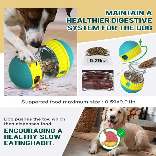 Dispensador De Comida Para Perro, Bolas Comida Alimentación