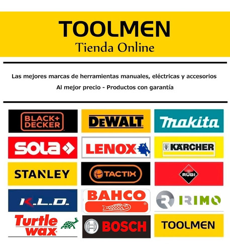 Imagen 4 de 4 de Cartuchera Cinto Porta Herramientas Toolmen Combo Ferreteria