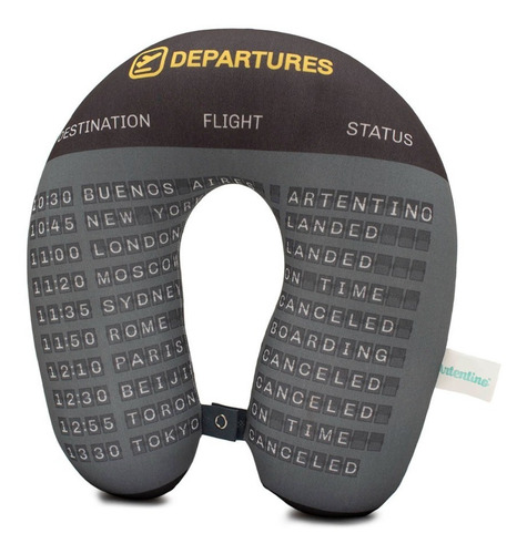 Almohada Cuello Viaje Relax Cervical Hombre Mujer Niño Niña