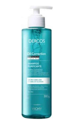 Vichy Dercos Oil-correction Shampoo 300gr