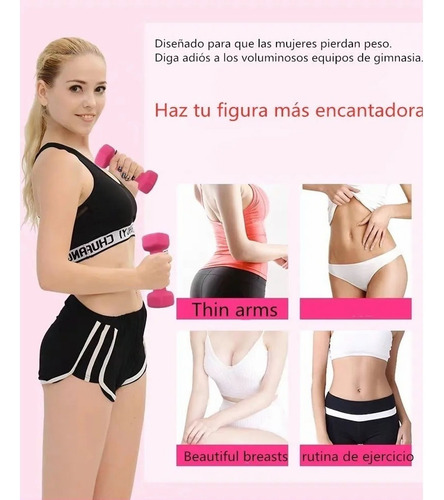 Mancuernas Hexagonal De Neopreno 1kg (par)