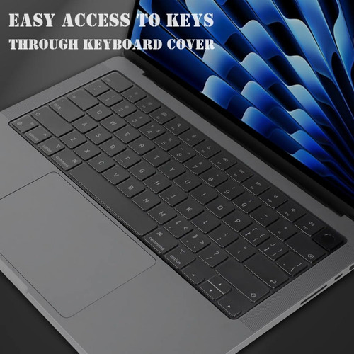 Protector De Teclado Inglés Para Macbook Air 15 M3 A3114