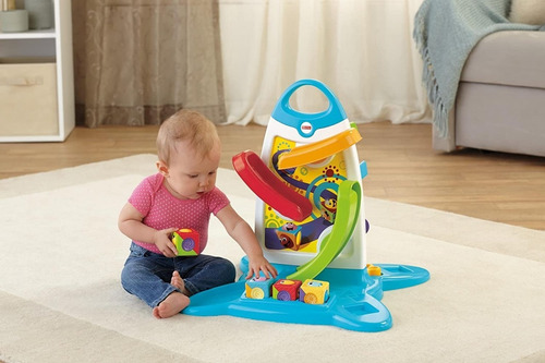 Imagem 3 de 6 de Fisher Price - Estação Dos Blocos Surpresa Bfh57 Mattel