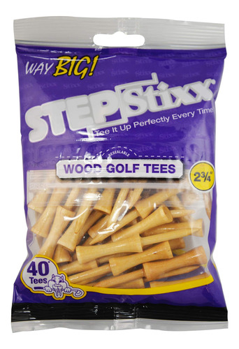 Tee Golf 2-3 4 40 Count Way Big Stepstixx