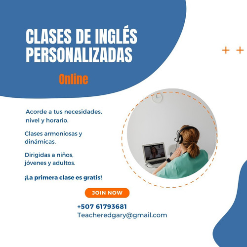 Imagen 1 de 1 de Clases De Inglés Online.