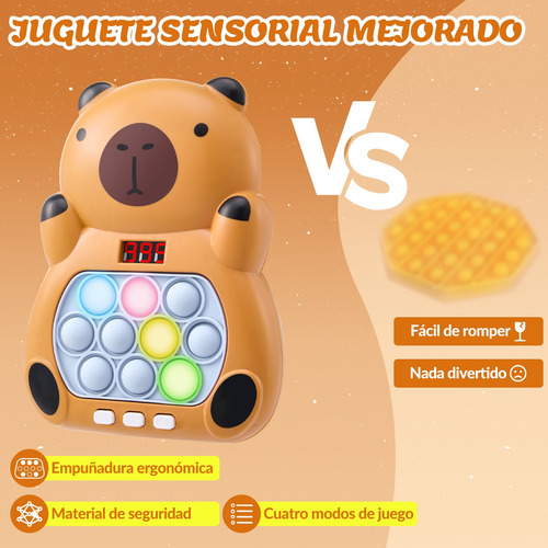 Pop It Electronico Fidget Toys Push Pop Game Bubble Juguetes
