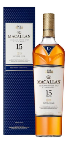 Whisky The Macallan Double Cask 15 Anos Single Malt 700ml