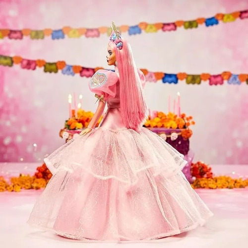 Barbie Pink Magnolia Catrina Dia De Muertos Mattel 2023 (Usado)