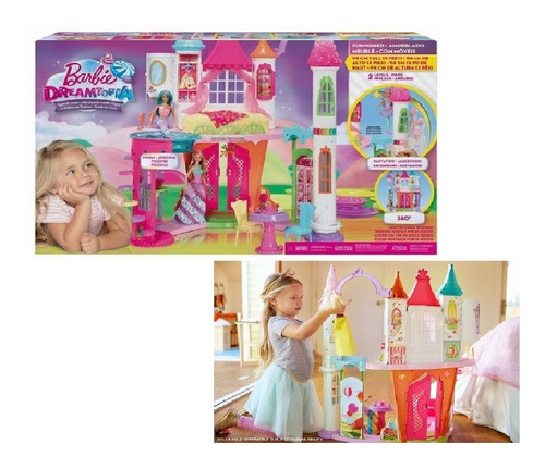 Casa Barbie Dreamtopia Sweetville Castillo Oferta + 1 Muñeca