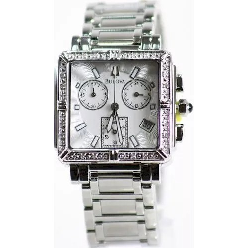 Reloj Bulova 96r000 Crono Cristal Zafiro Seguro Robo 30m Wr